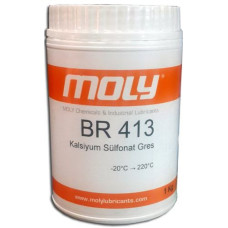 Moly BR 413 Yüksek Sıcaklık ve Nemli Ortam Gresi - 1 kg
